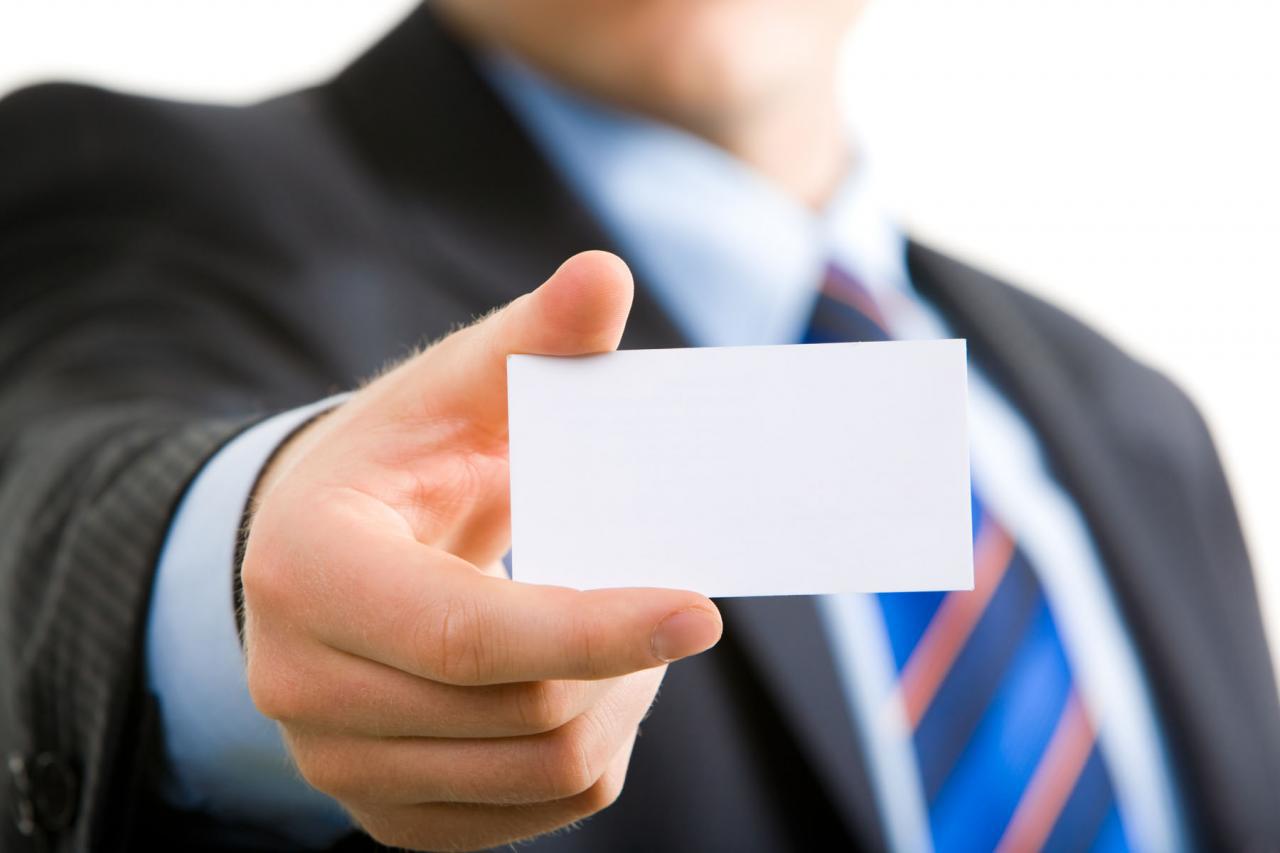 Comment préparer sa prochaine carte de visite ?