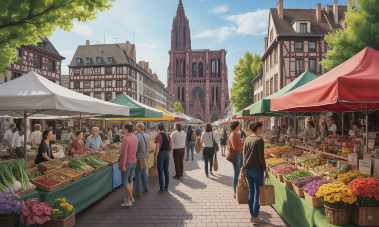 Strasbourg : une ville engagée dans les marchés bio ?